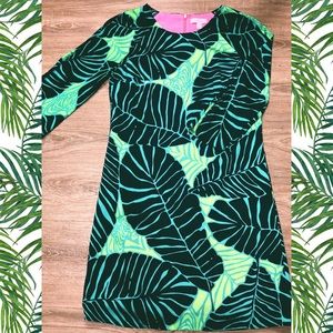 Lilly Pulitzer palm tree dress